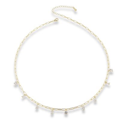 Collana Domar Gioielli Donna Collana argento 925 in Argento Cubic Zirconia NZB107211 - NZB107211